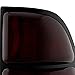 For 2000-2004 Tundra Smoked Red Tail Lights Brake Lamps Assembly Replacement LH+RH Pair Left+Right 2001 2002 2003