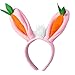 Funny Party Hats Funny Costume Ears Bopper Headband - Carrot Hair Band