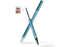UOCK Dual-ended liquid eyeliner, ultra-fine tip shimmering eyeshadow eyeliner, high-pigment fluorescent pen - create the perfect eye makeup, waterproof and quick-drying. (01#DREAM SHINING)