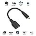Afunta Micro HDMI Male D to HDMI Female A Jack Adapter Cable Convertor 1080P