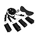 PlayRoom Starter Kit Under Bed Restraint Set with Soft/Strong Wrist and Ankle Cuffs, Blindfold Mask, Flogger Whip, Carry Case & Bonus Gift:eBook