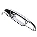 MNJWS Exterior Chrome Door Handle, Rear Driver Side - Compatible with 2007-2013 Chevy Silverado Suburban Tahoe GMC Sierra Yukon Cadillac Escalade - Replace 22738725 84053448 15915659 80105