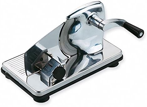 Ilsa 200 Trancheuse en acier inoxydable avec ventouses Argenté