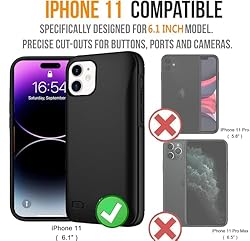 Battery Case for iPhone 11-6.1