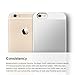elago® [Outift][White/Silver] - [Premium Hybrid Construction][Dual Toned][Spark Design Award] - for iPhone 6/6S Plus