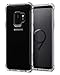 Spigen Rugged Crystal Galaxy S9 Case with Flexible and Durable Shock Absorption for Samsung Galaxy S9 (2018) - Crystal Clear