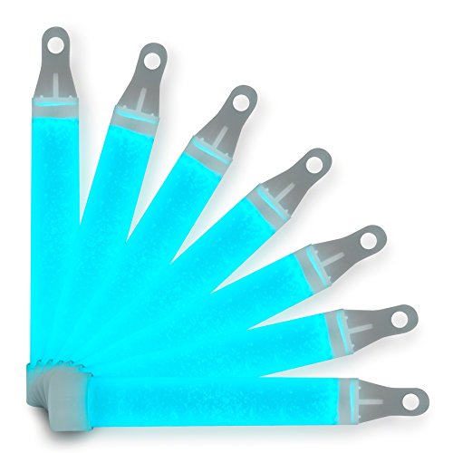 4" TURQUOISE Mini Glow Sticks (Set of 50)