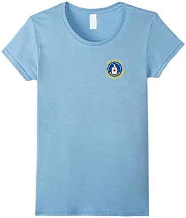 Women's Central Intelligence Agency Seal, T-Shirt, CIA T-SHIRT XL Baby Blue
