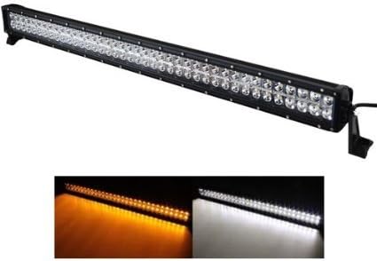 EasyNew 42" 240W Strobe/flash Remote Wireless Controller Amber White LED Spot Flood Combo Work Light Bar Fog Driving Off road Truck Atv Utv Trailer Boat 4wd Suv Camping Lights 9-32V