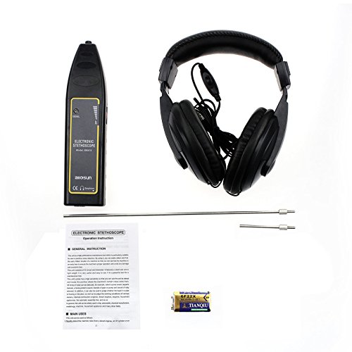 all-sun Autos Noise Finder Detector Electronic Stethoscope with An Adjustable Headset