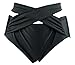 Cocoship Women's High Waisted Cross Straps Bikini Bottom Chic Back Tie Brief(FBA)