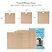 16 Pack Toaster Bags - Reusable Grilled Cheese Sandwich Toaster Bags, Non-Stick, Heat Resistant, 3-Size Kitchen Cooking Toaster Oven Bags for Pastries, Pizza Slices,Chicken Nuggets,Sausages and more.