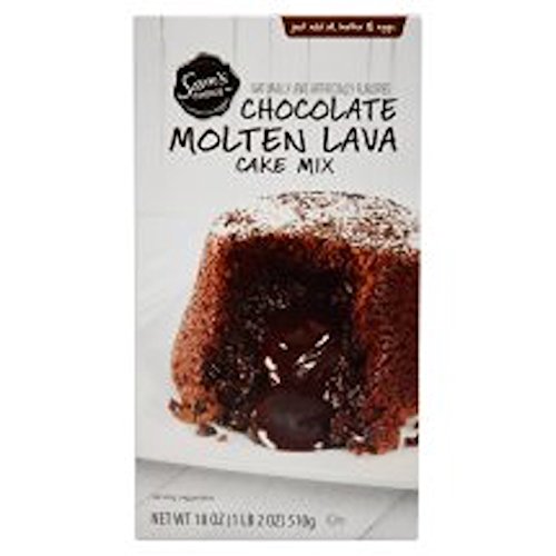 SAM'S CHOICE CHOCOLATE MOLTEN LAVA CAKE MIX