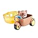 Fat Brain Toys Timber Tots Side Car - Imaginative Play Motorcycle for Ages 2+