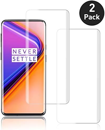 IRENE OnePlus 7 Pro Screen Protector,Tempered Glass Screen Protector,Case-Friendly,No Bubbles,Easy to Install,Anti Fingerprint,Full Coverage Screen Protector Compatible OnePlus 7 Pro [2-Pack]