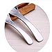 CocoKool Soup Spoons, Premium Stainless Steel Japanese Soup Spoon, Widely-Used Metal Soup Spoons, Durable Stainless Soup Spoons, Thick Heavy-Weight Ramen Spoon with Modern Look, Set of 6 (Silver)