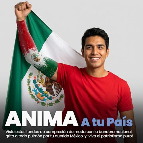 UZNOONL 2 Pares Mangas para Brazos UV, Fresco Manga Protectora para Brazo, Mangas para Brazos para Hombrey Mujer para Decoracion para COPA MUDIAL 2026