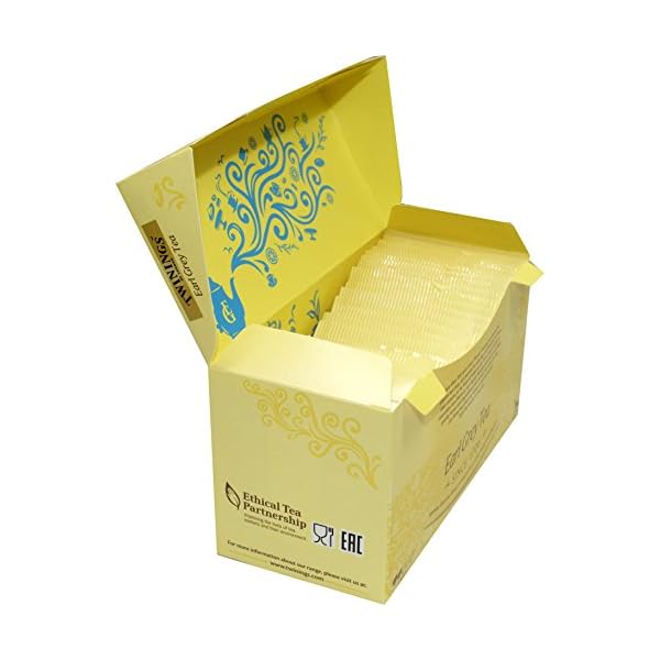 Twinings of London Earl Grey 3 x 25 Teebeutel Aromatisierter Schwarztee – Bild 6