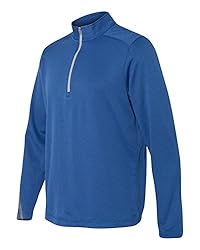 adidas Men's Brushed Terry 1/4 Zip