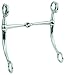 Weaver Leather Draft Bit Tom Thumb Snaffle Mouth Stainless Steel, 6-1/2