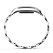 AutumnFall Genuine Stainless Steel Bracelet Smart Watch Band Strap for Fitbit Charge 2 (Sliver)