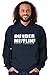 Brisco Brands Dunder Paper Company Mifflin Office TV Show Hoodie Navy