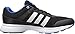 adidas Performance Men's Cloudfoam Vs City Running Shoe, Black/White/Satellite, 9 M US