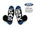 Ford Gas Break Socks Black White Blue Official Licensed