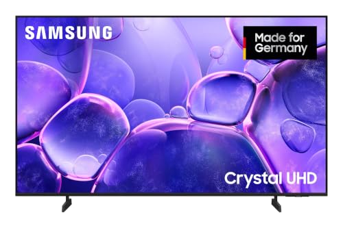 Samsung Crystal UHD U8079F 4K 50 Zoll (125 cm) LED Fernseher, Crystal Prozessor 4K, MetalStream Design, SmartThings, AI Upscaling, Gaming Hub, Knox Se
