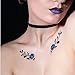 BodyJ4You 6PC Choker Necklace Set Skinny Black Brown Bow Velvet Adjustable Women Teen Girl