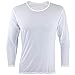 YiZYiF Men's Mesh Sheer T-shirt Top Transparent Long Sleeve Slim Fit Undershirt