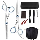 10 PCS Professional Hair Cutting Scissors 6.7inch