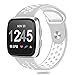 Humenn Bands Compatible for Fitbit Versa, Accessory Breathable Sport Bands Air Holes Compatible Fitbit Versa Smartwatch