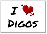 I Love Digos, fridge magnet