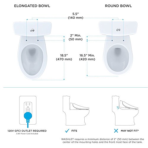 TOTO S550E Bidet Seat - Image 5