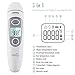 Baby Forehead Thermometer with Ear Function by (B. WEISS) Clinical Accuracy Thermometer for Fever Suitable for Baby, Infant, Toddler and Adults