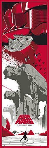 Erik - Poster de Porte, Poster Vertical - Star Wars Épisode 8, 53 x 158 cm