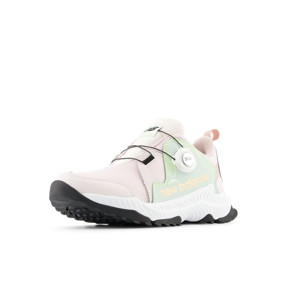 New Balance DynaSoft Trail Magic V1 BOA Running Shoe, Pink Granite/Clay Ash/Black, 6.5 Wide US Unisex Big_Kid