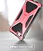 i-Blason Case Compatible with Apple iPhone 7/Apple iPhone 8, Transformer [Kickstand] [Heavy Duty] [Dual Layer] Combo Holster Cover case with [Locking Belt Swivel Clip] (Pink)