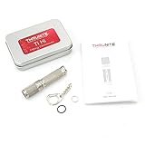 ThruNite Ti HI Flashlight, CREE XP-L HI LED, Max output 120 lumens, Using 1*AAA, IPX-8 Waterproof (Ti HI CW)