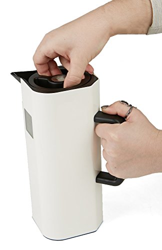 image for Mind Reader TEMPITCH-WHT Double Walled Thermal Carafe, Holds up to 4 C