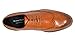 Bruno Marc Men's Waltz-3 Brown Genuine Leather Dress Oxfords Shoes Size 9 M US