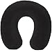 Amazon Basics Memory Foam Semicircular Neck Travel Pillow - Black