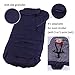 Orzbow Warm Bunting Bag Universal, Stroller Sleeping Bag Cold Weather, Waterproof Toddler Footmuff (Blue, Large)