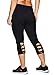 RBX Active Women's Plus Size Cotton Spandex Workout Leggings Black Basic 1X