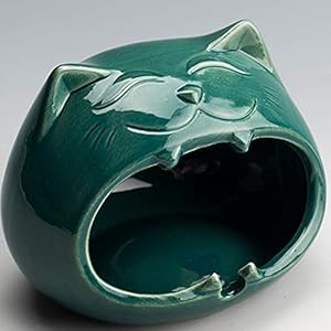 MELAG Asbak 2 stuks schattige cartoon kat asbak, kleine draagbare, anti vliegenas, auto, huishoudelijke persoonlijkheid…