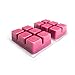 Shortie's Candle Company Rose Petals Wax Melts Multi Pack - Formula 117-2 Highly Scented 3 Oz. Bars (6 Oz. Total) - Made with Natural Oils - Flower & Floral Air Freshener Cubes Collection