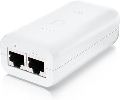 Ubiquiti PoE Injector 802.3af Gigabit 48V 0.5A Max 15W Surge