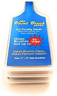 The Paint Brush Cover (5 pack). Professional Painting Brush Holder / Case. Holds 1" to 3" Brushes