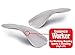 Travel Feet World's Thinnest Arch Supports fits in every shoe - Orthotic Insoles for Instant Pain Relief (3W9)